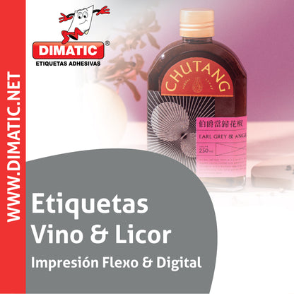Dimatic etiquetas adhesivas
