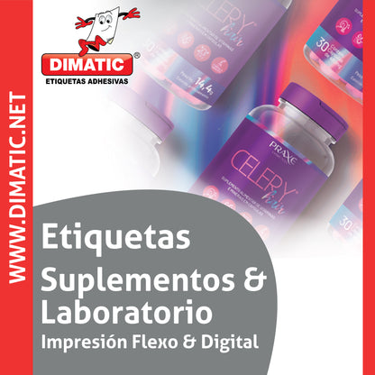 Dimatic etiquetas adhesivas